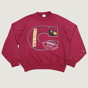 Vintage Phoenix‎ Cardinals NFL Crewneck Hanes USA Made 90s Sweatshirt